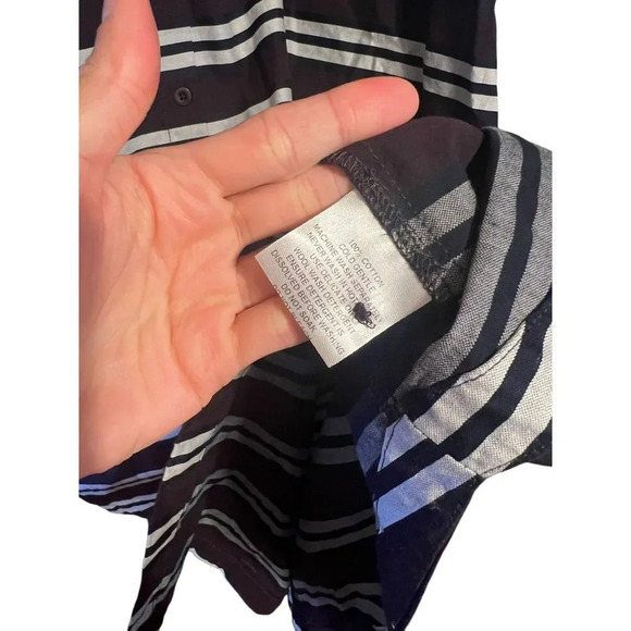 Alpha60 Classic Button Striped  Maxi Dress - Picture 4 of 4